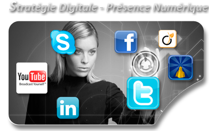 Strat&eacute;gie Digitale - Pr&eacute;sence Num&eacute;rique - D�mat�rialisation